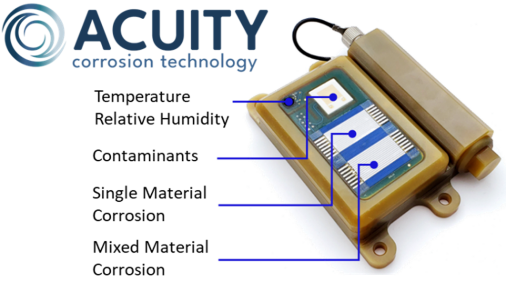 Depiction of Acuity corrosion monitoring device